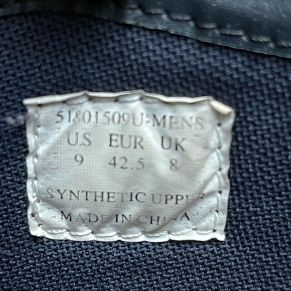 Levi's Navy Blue Sonoma Chukka Ankle Boot Men's 9 - Picture 9 of 10